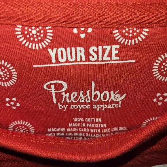 NWT Press Box Houston Cougars GAMEDAY Men's Long Sleeve Shirt Men's Your Size - Picture 8 of 11